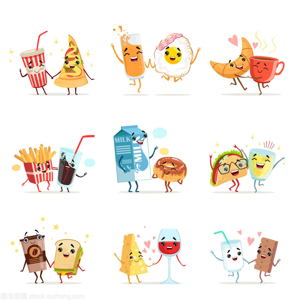 可爱卡通形象在食品与日用品中的魅力应用